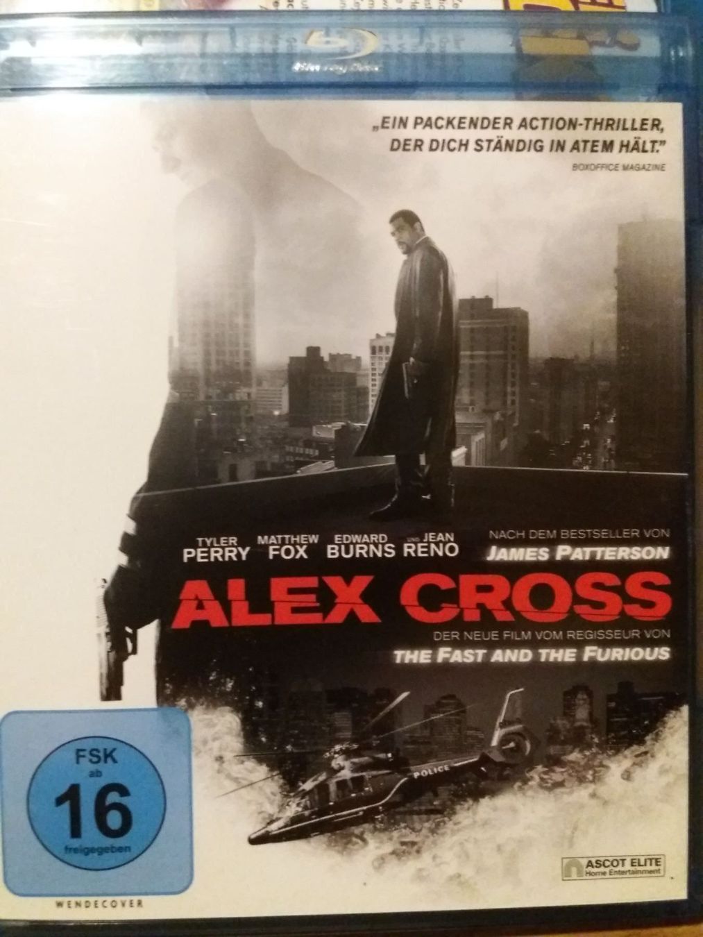 Tutti i DVDs: Blu-ray Alex Cross / James Patterson – Usato da Eiken venduto da Lashar