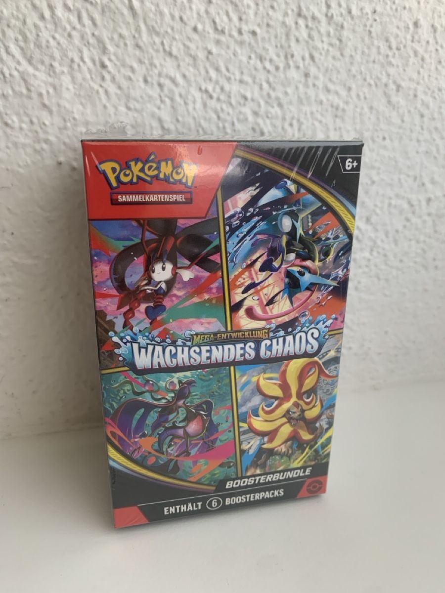 Pokémon Carte collezionabili: Pokémon Wachsendes Chaos Booster Bundle – Nuovo e nell'imballaggio originale da Bachenbülach venduto da Evolii7