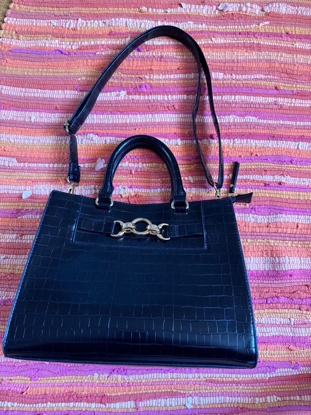 Taschen für Damen: Tasche mit Krokodil Muster - veganleder – Neu (gemäss Beschreibung) aus Mühlau von Anna0137 4