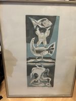 Original Lithografie  von Hanns Studer, gerahmt, nummeriet
