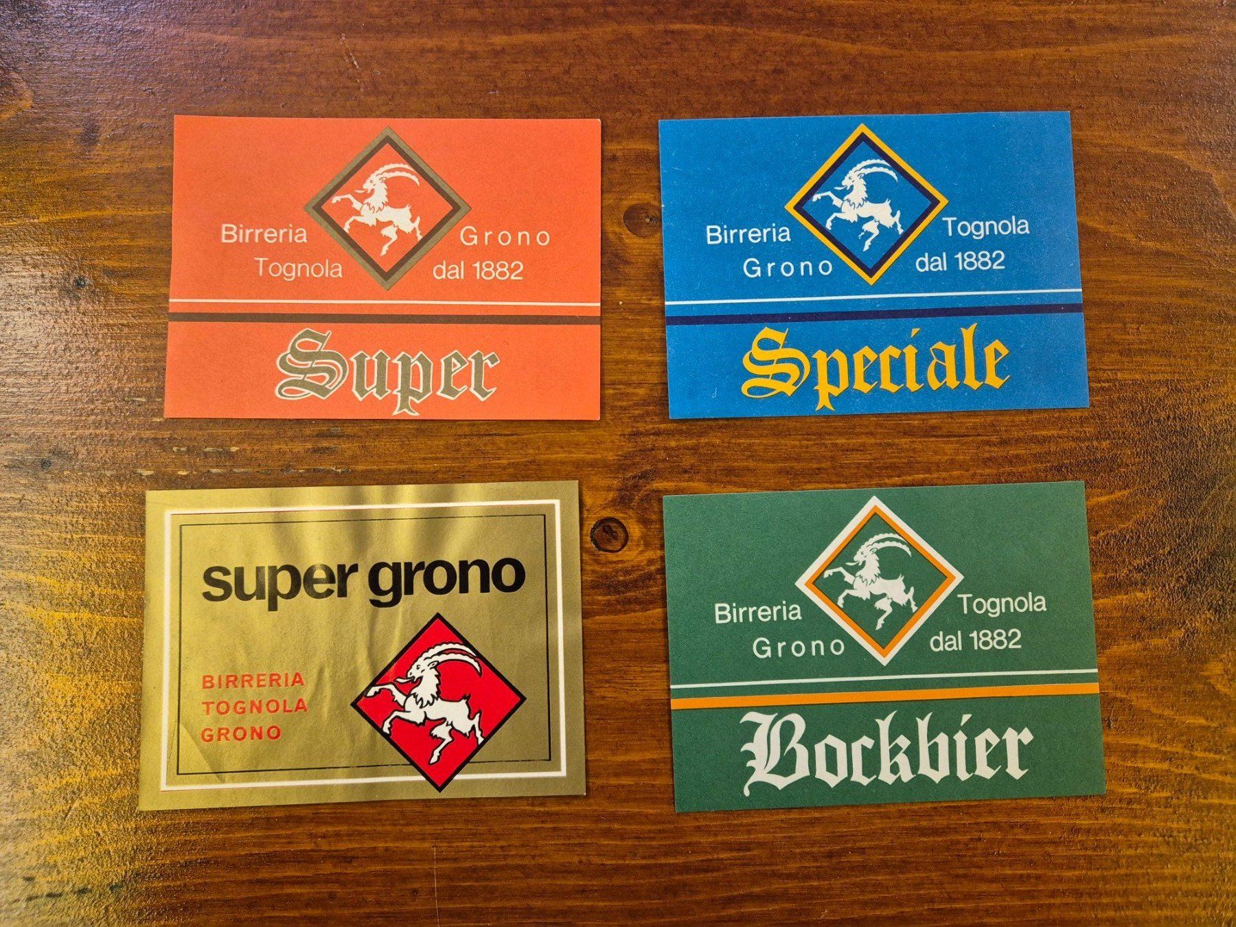 Bicchieri, Caraffe & Bottiglie: Bier Brauerei Tognola Grono – Usato da St.Gallen venduto da Stocken64 1