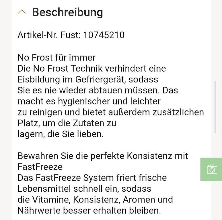 Electrolux Gefrierschrank: Gefrierschrank Electrolux – Gebraucht aus Cham von big_nn8q 1