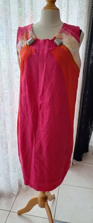 Robe Bleu Blanc Rouge neuve  48