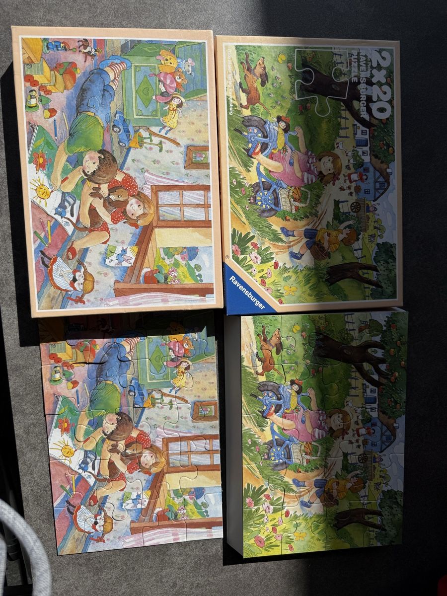 Puzzle: Puzzles wie abgebildet selten gebraucht – Usato da Rotkreuz venduto da SpitfireSG