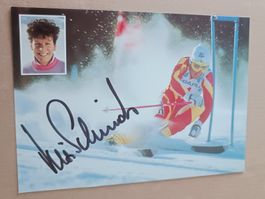 Vreni Schneider - Handsigniert  - 80/90er Jahre Karte