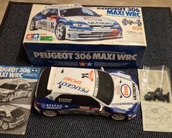 Tamiya Peugeot 306 Maxi WRC, Tamiya 58224, Neuwertig, RC CAR