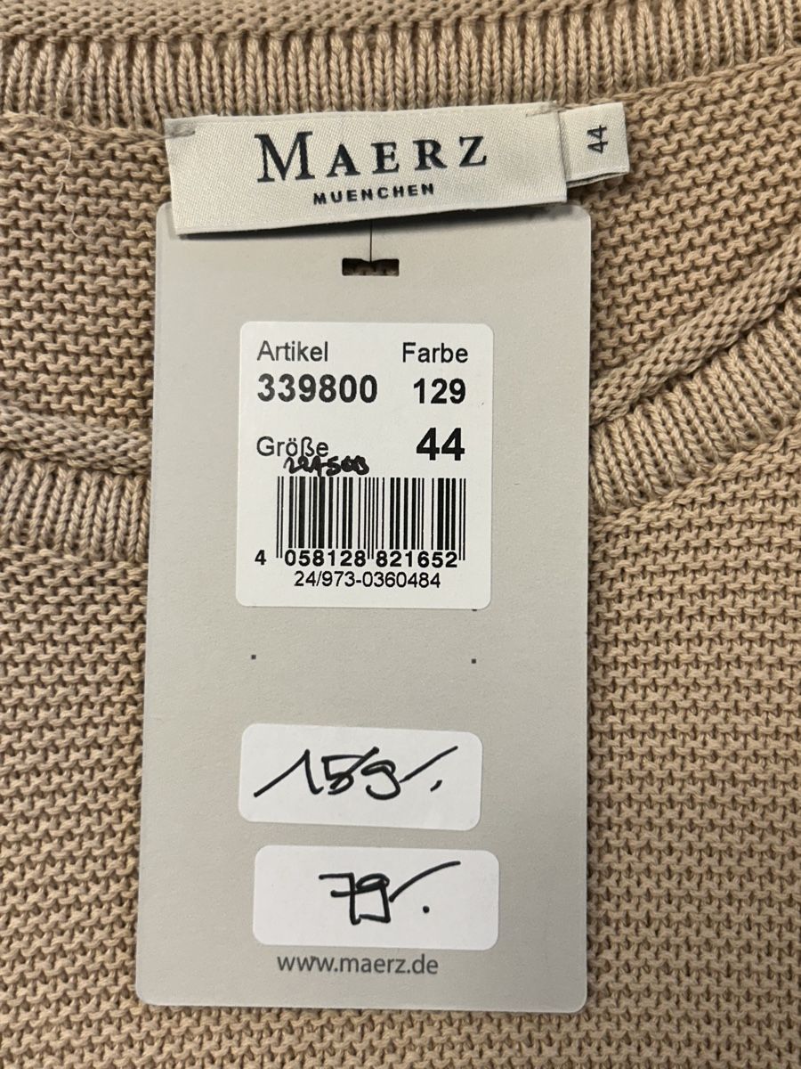 Maglioni & Felpe: Maerz Pullover, Grösse 44, neu mit Etikette – Nuovo e nell'imballaggio originale da Oberhasli venduto da anzis 5
