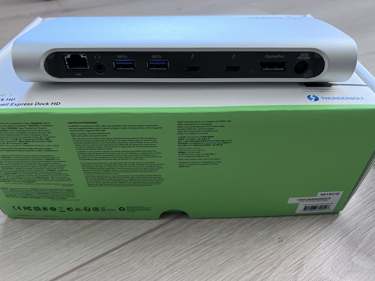 Belkin Docking station: Belkin Thunderbolt 3 Express Dock HD – Nuovo (secondo la descrizione) da Werthenstein venduto da S.Schwarzentruber3 2