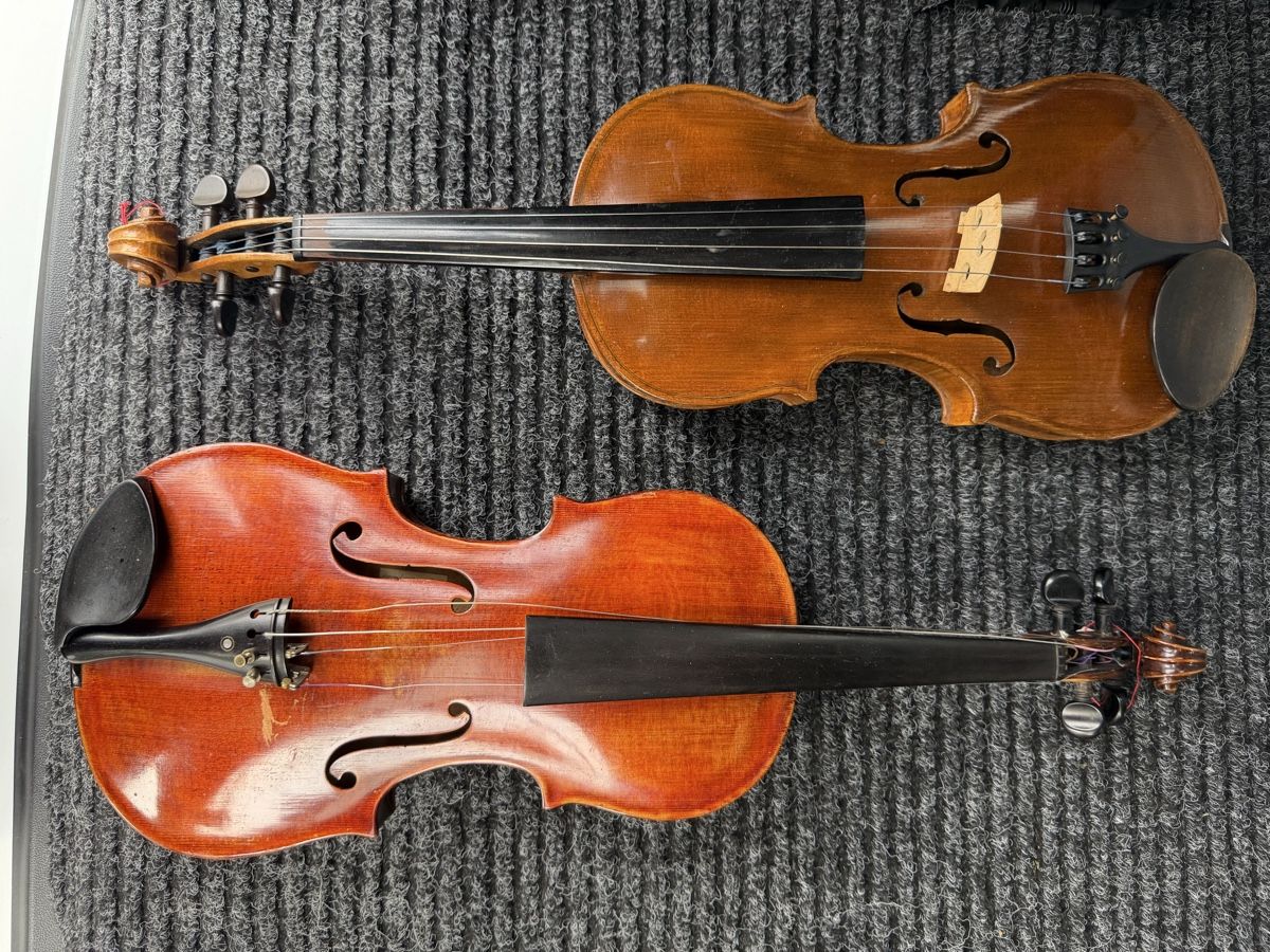 Musikinstrumente: 2 Geigen  – Gebraucht aus Domdidier von HA92 8