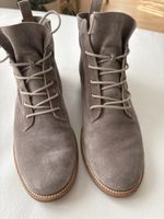 Paul Green Stiefeletten, Gr. 38, Graues Wildleder, Top!