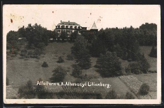 Cartoline postali: Affoltern a. A., Altersasyl Lilienberg m – Usato da Berlin venduto da bartko-reher