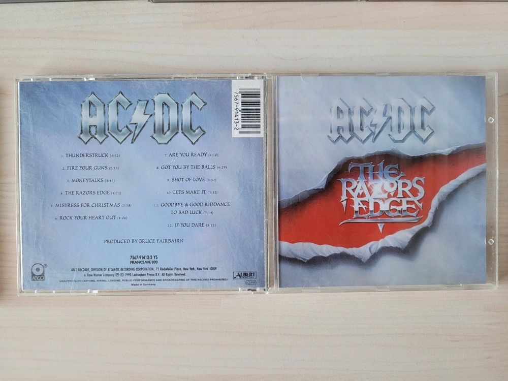 AC/DC - The Razors Edge CD 1990 | Kaufen auf Ricardo