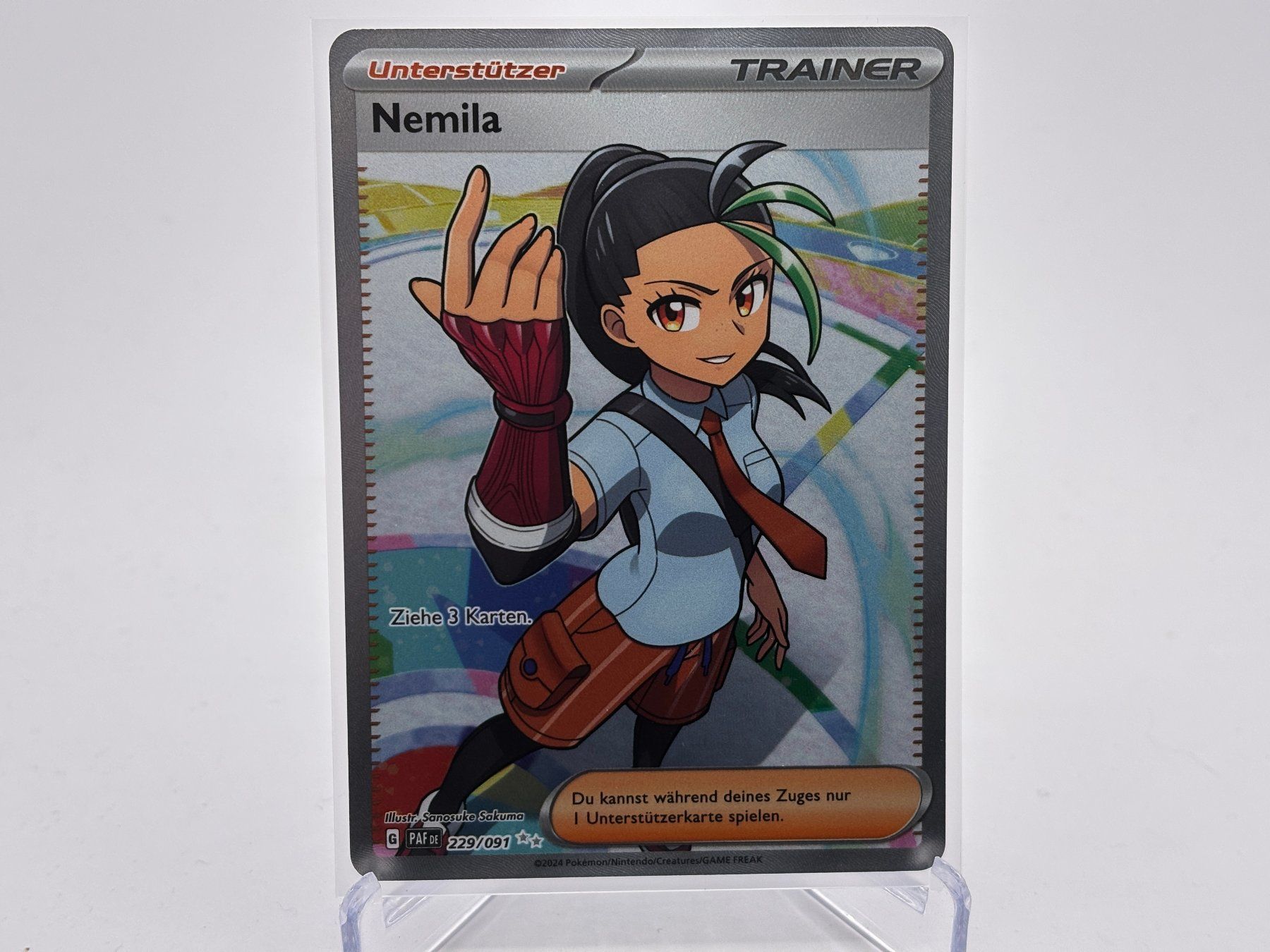 Pokémon Carte collezionabili: Paldeas Schicksale - Nemila  (PAF 229) - DE – Usato da Allschwil venduto da Bullach