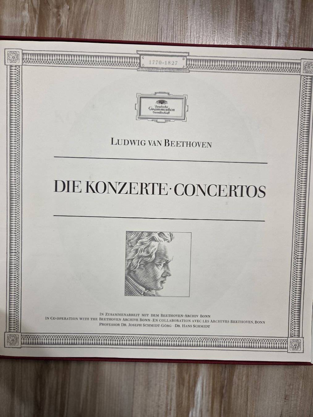 Dischi in vinile: Beethoven - Die Konzerte - Deutsche Grammophon – Usato da Jegenstorf venduto da AloeVera19 1