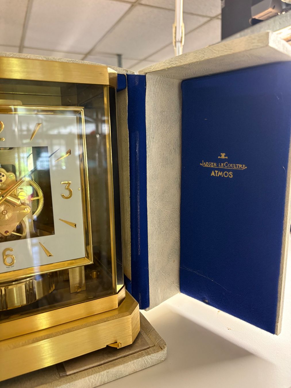 Jaeger-Lecoultre Orologi: Jaeger-Lecoultre Atmos Tischuhr – Usato da Rodels venduto da julietta.libero 6