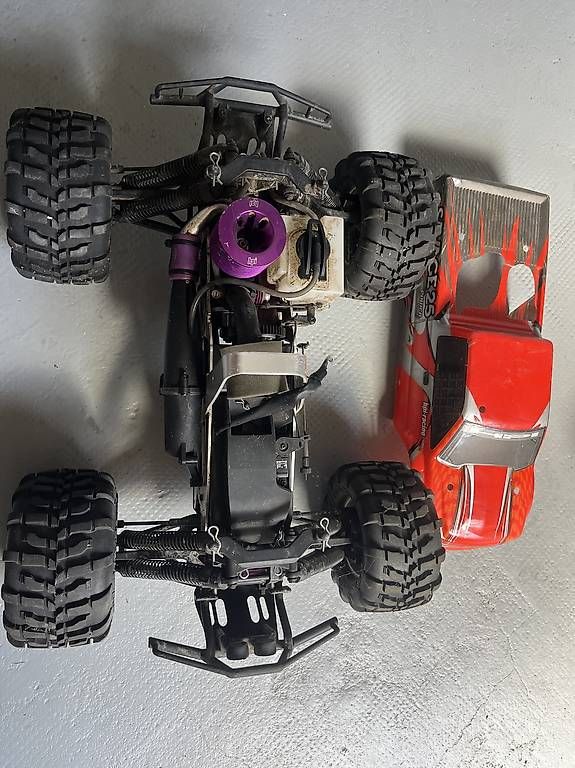 HPI Modellismo RC: HPI Savage 25 voiture télécommandée thermique – Usato da Grandson venduto da micha40 2