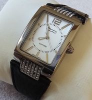 500 Quartz Saphire Swiss Made Elegante Damenuhr
