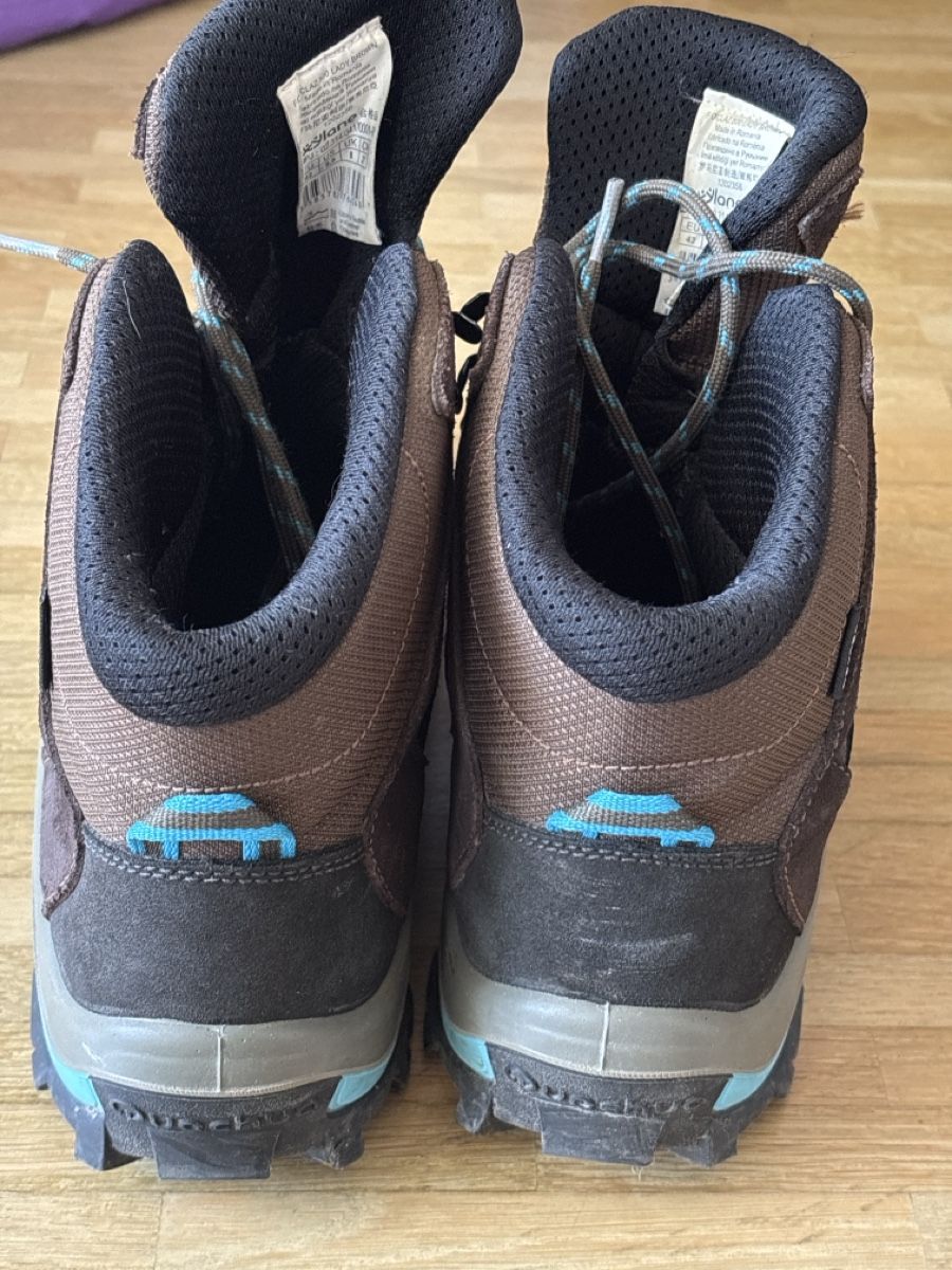 Decathlon Scarpe da uomo: Hiking Boots Brown/Blue Size 42 Used – Usato da Genève venduto da Ellentxen 2