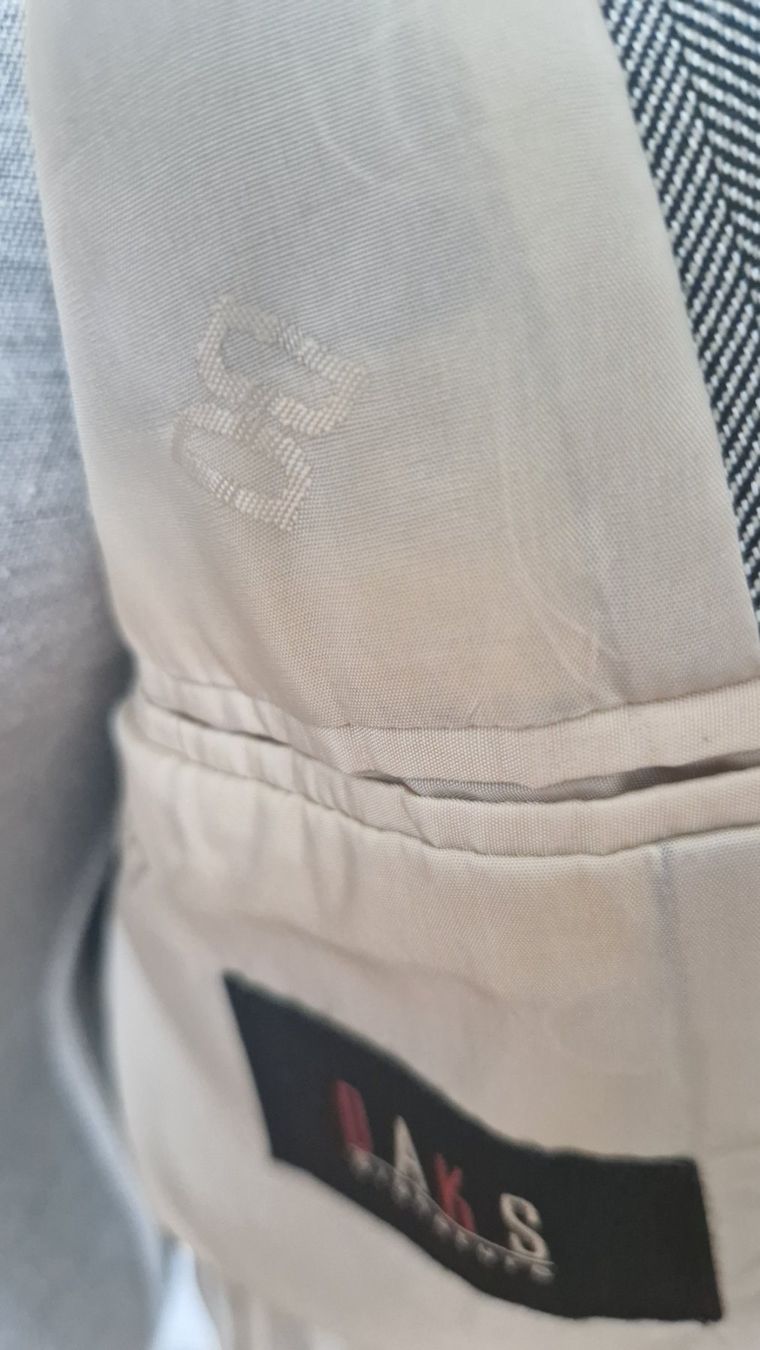 Giacche: Daks Blazer grau Wolle Seide Gr. 38 – Usato da Erlinsbach SO venduto da ULIKH 5
