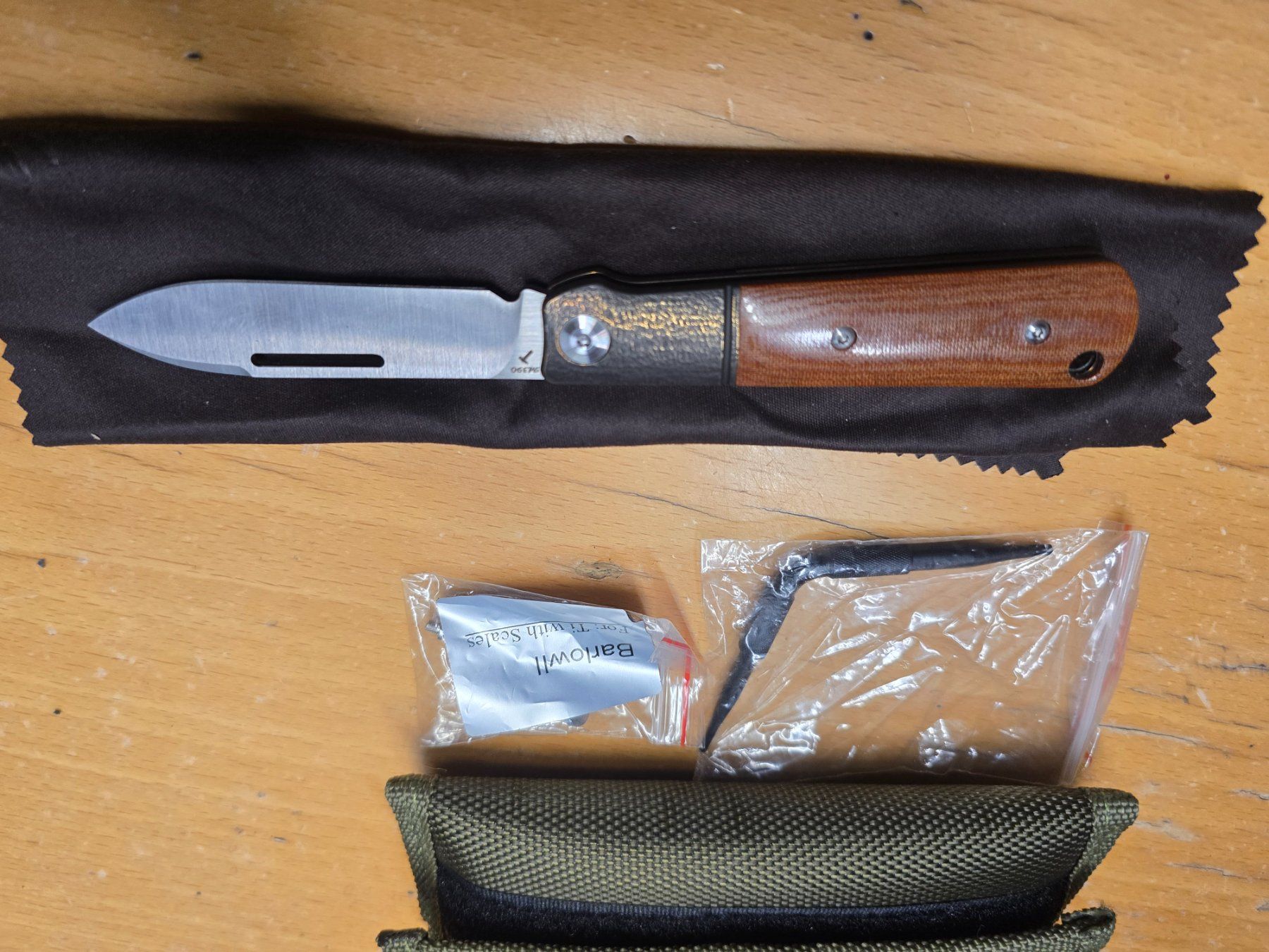 Couteaux de poche: JE Made Barlow M390 – Neuf (Voir description) à Ettingen par 1025andreas 1