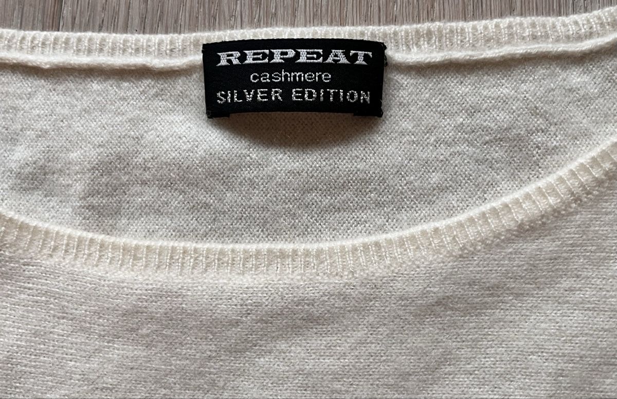 Repeat Pullover & Sweatshirts: Edler Kaschmirpullover Repeat Silver Edition Grösse M – Gebraucht aus Aarau von Doct8 3