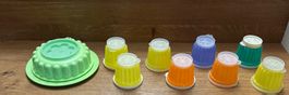 Tupperware Pudding Form Set