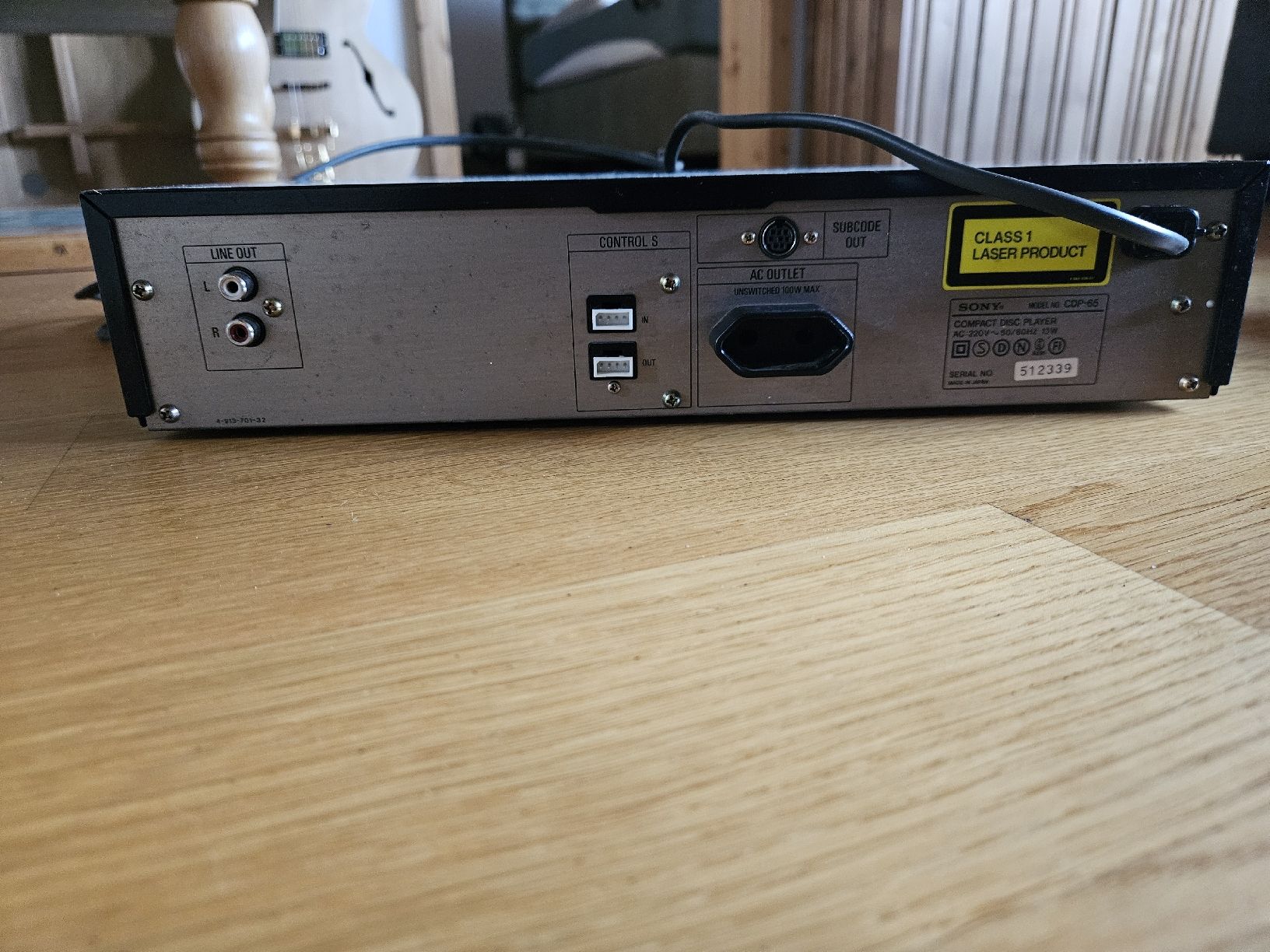 Sony Lettore multimediale & Streamer: CD Player Sony CDP- 65 – Usato da Altstätten SG venduto da buechi05 1