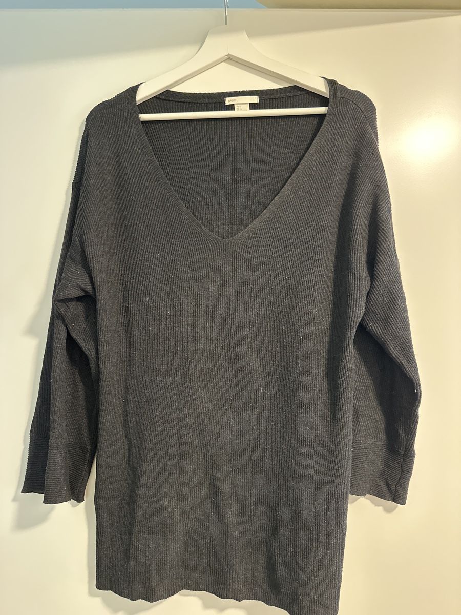 H&M Maglioni & Felpe: H&M Basic Strickpullover, Grau, Gr. L – Herbst/Winter Look! – Nuovo (secondo la descrizione) da Luzern venduto da val_z5jn