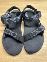 Herren Teva Sandalen schwarz gemustert - Grösse 43