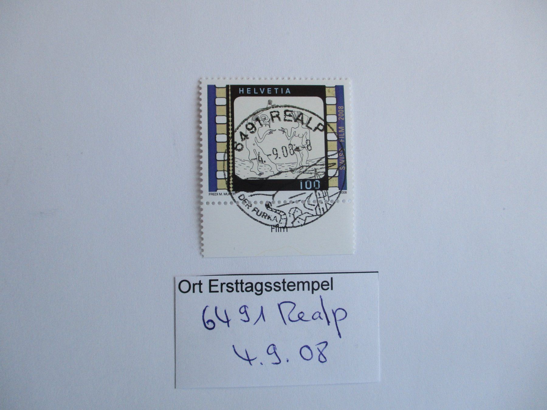 Alle Briefmarken: Voll Ort Ersttagsstempel 6461 Isental – Gebraucht aus Langnau b. Reiden von Aktuell88