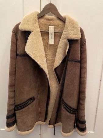 Tolle warme Lederjacke von Marlino L