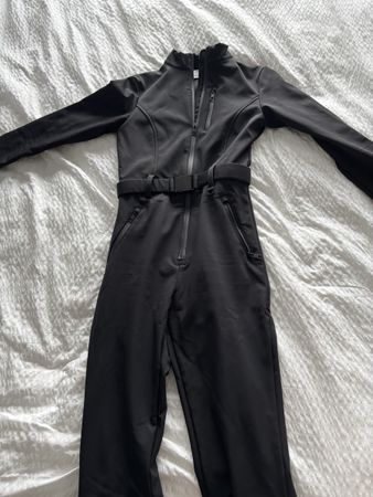 Black Ski Jumpsuit - Size M WASSERABWEISENDER SKIANZUG