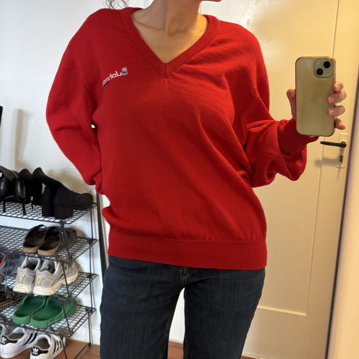 Maglioni & Felpe: Wollpullover rot Grösse L – Usato da Zürich venduto da nnsn 2