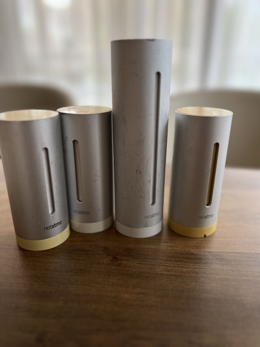 Netatmo Sonstiges für Haushalt & Wohnen: Netatmo Wetterstation mit 3 Zusatzmodulen  – Gebraucht aus Alpnach Dorf von Level17