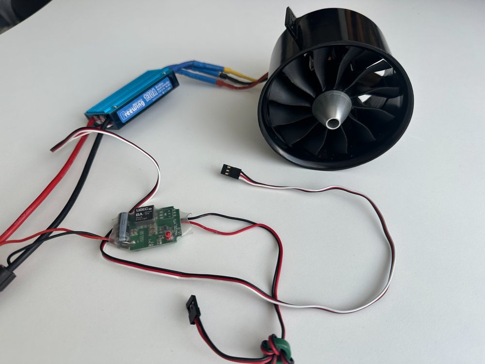 Impeller 90mm EDF Regler mit Motor und BEC (Gebraucht) in Geuensee für ...