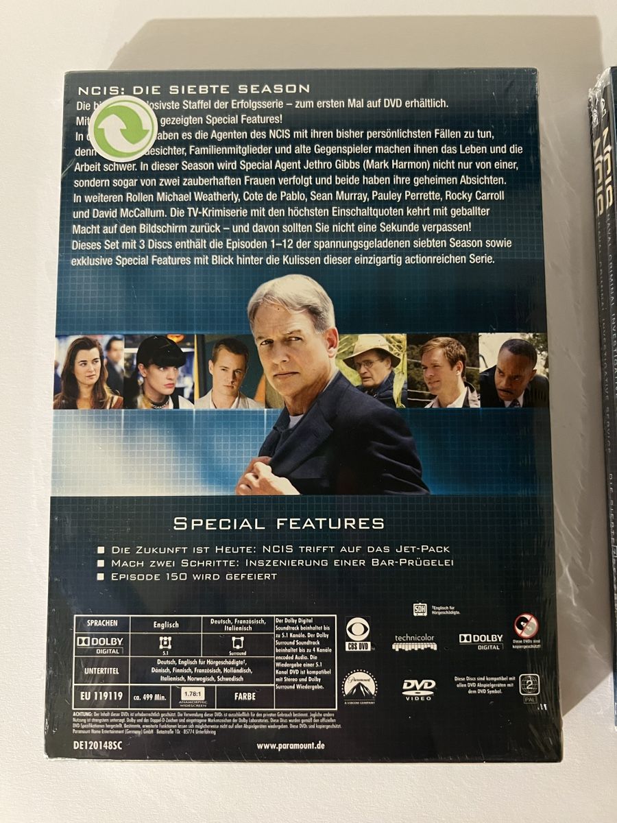 Tutti i DVDs: Navy CIS komplette Staffel 7 – Nuovo e nell'imballaggio originale da Rupperswil venduto da sige82 1