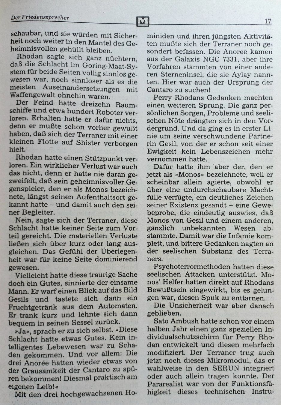 Fumetti: Comic - Perry Rhodan 1461 - Der Friedenssprecher – Usato da Niederuzwil venduto da lubimaja 2