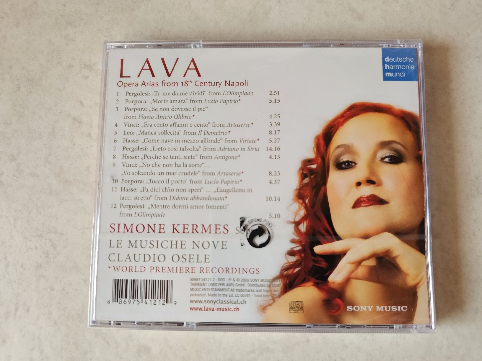 CD: Simone Kermes  -  Lava  /  Fabrikneu – Nuovo e nell'imballaggio originale da Schneisingen venduto da backstore24 1