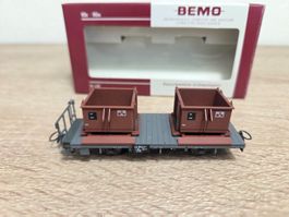 Bemo 2258 103 Kieskistenwagen RhB H0m
