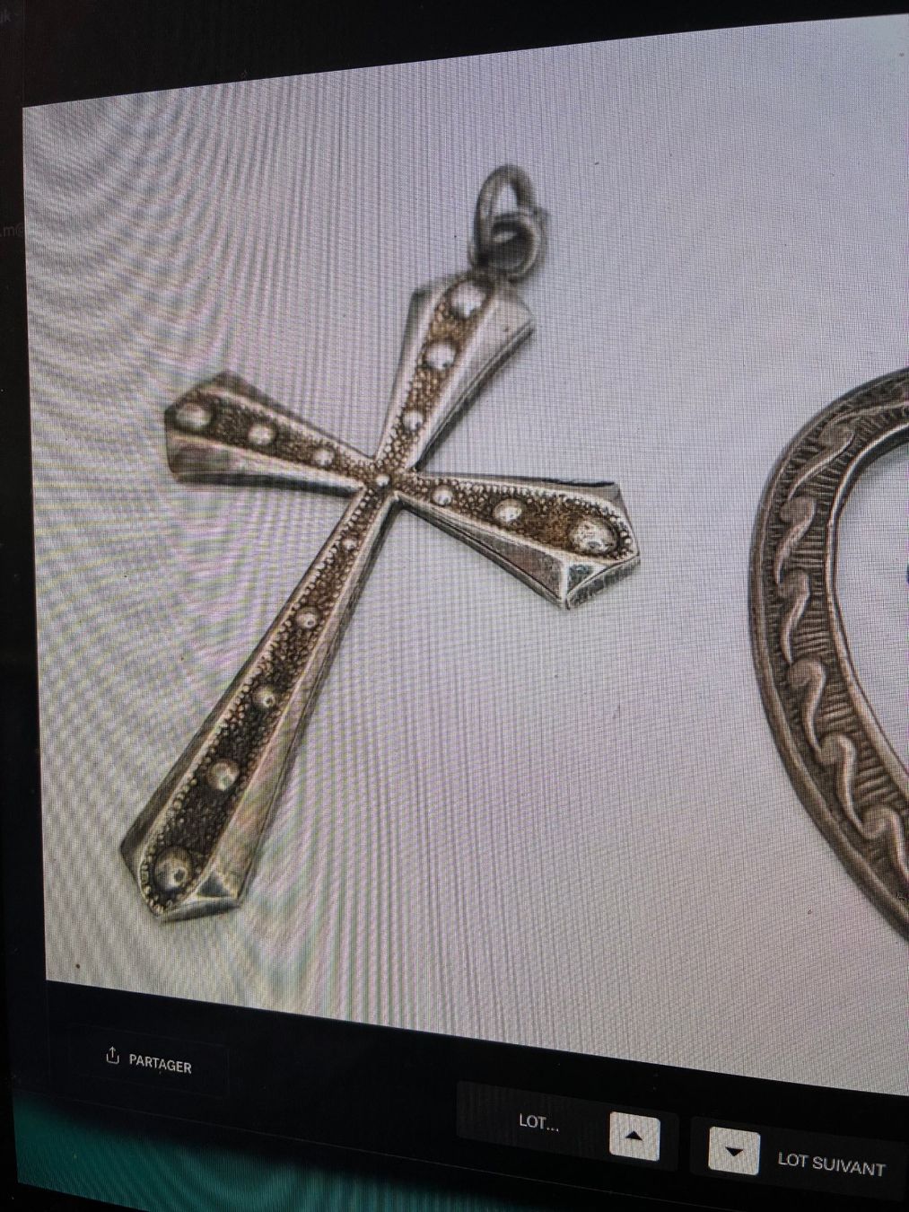 Anhänger: breloques  croix - argent – Gebraucht aus Evilard von nenette01