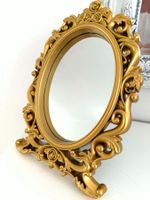Deko Spiegel goldig Barock neu