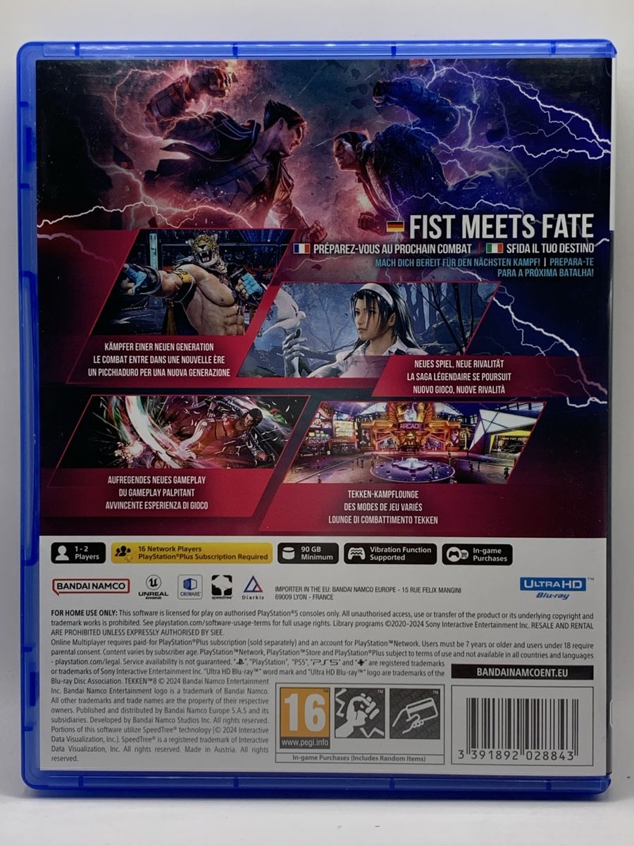 Sony Giochi: Tekken 8 - PS5 – Usato da Ostermundigen venduto da RG-Collector 1