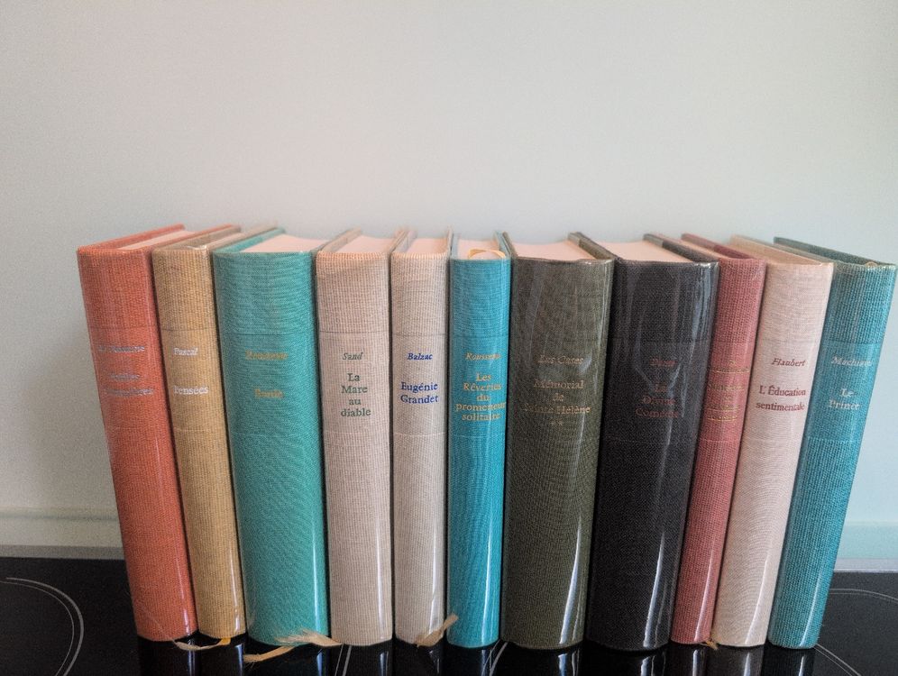 collection-de-11-livres-classiques-fran-ais-dition-luxe-d-occasion
