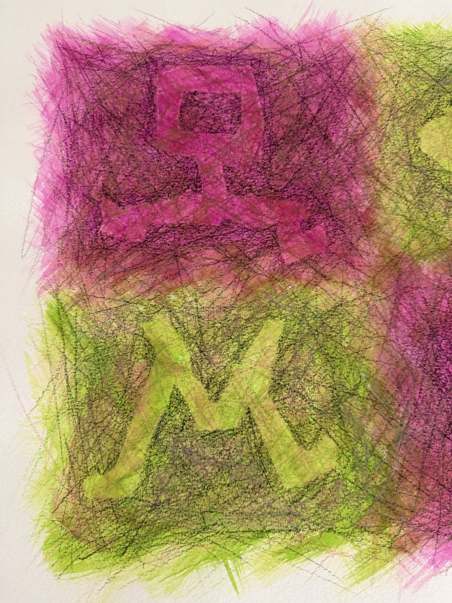Poster & Bilder: Abstrakte Kunst - Original auf Papier – Gebraucht aus Gunten von starfish3 1