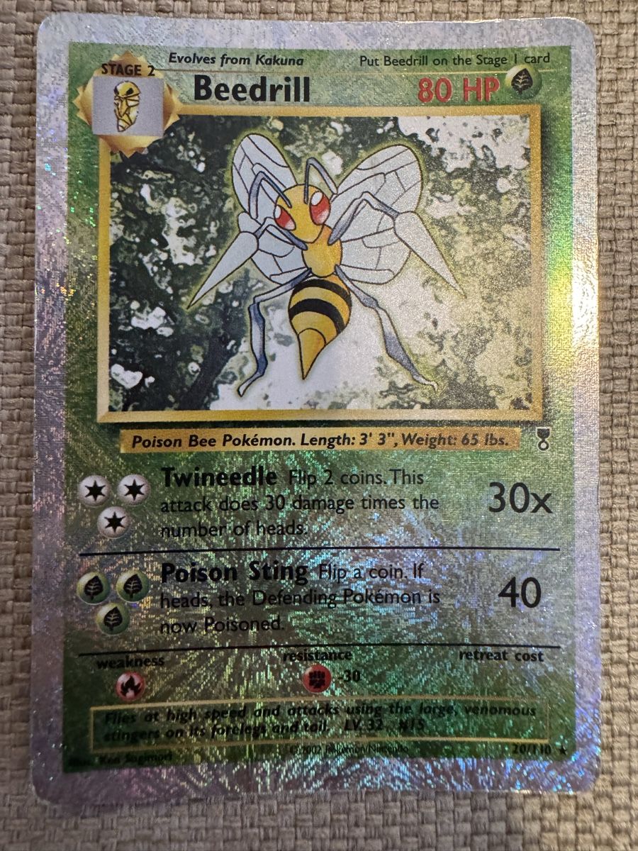 Pokémon Sammelbilder & Trading cards: Beedrill - Legendary Collection Reverse Holo – Gebraucht aus Cadro von kiks27