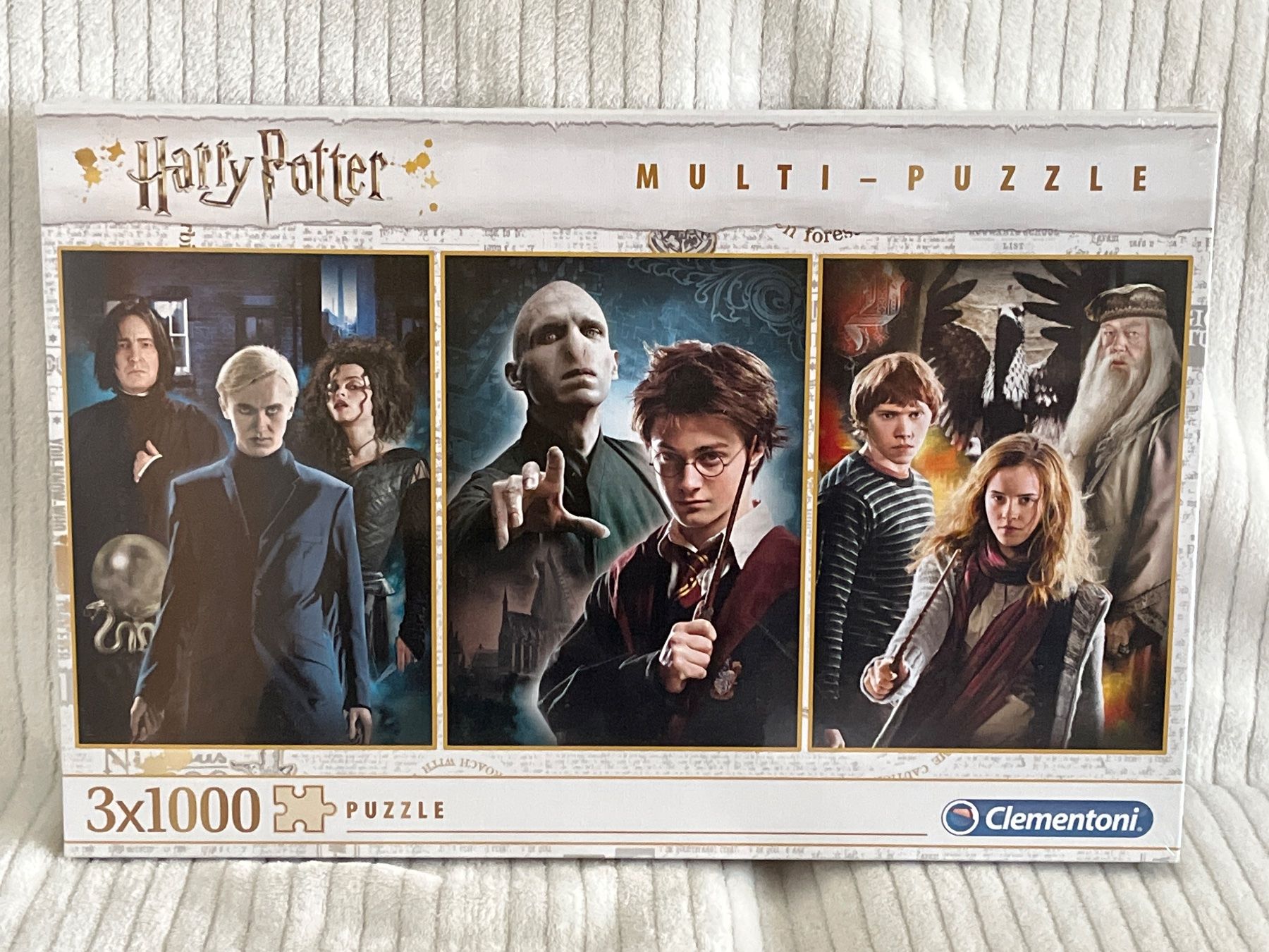 Clementoni Puzzles: Harry Potter Puzzle Set, 3 x 1000 Teile - – Neu und originalverpackt aus Oberegg von MZ_DiesundDas