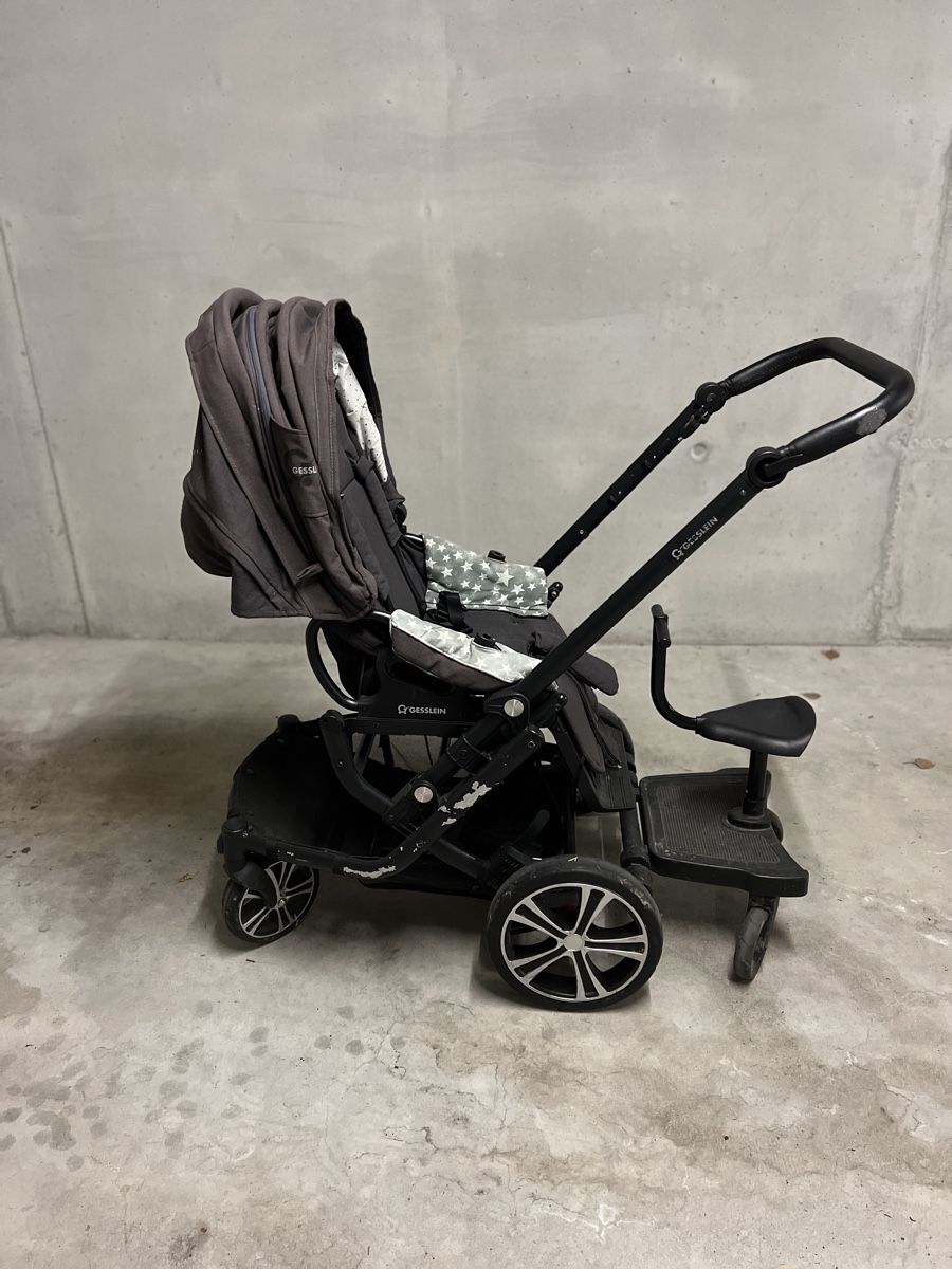 Kinderwagen von Gesslein, viel Zubehr! (Gebraucht) in Thun fr CHF 50   nur Abholung auf Ricardo kaufen