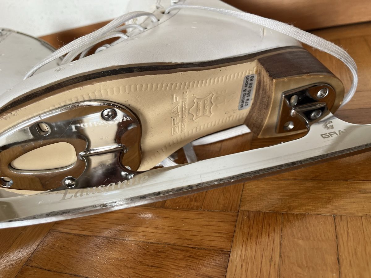 Graf Pattini da ghiaccio: Eiskunstlaufschuhe Graf Prestige – Usato da Rapperswil SG venduto da funk3 4