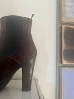 HOGAN Ankle Boots Stiefeletten Wildleder braun 38