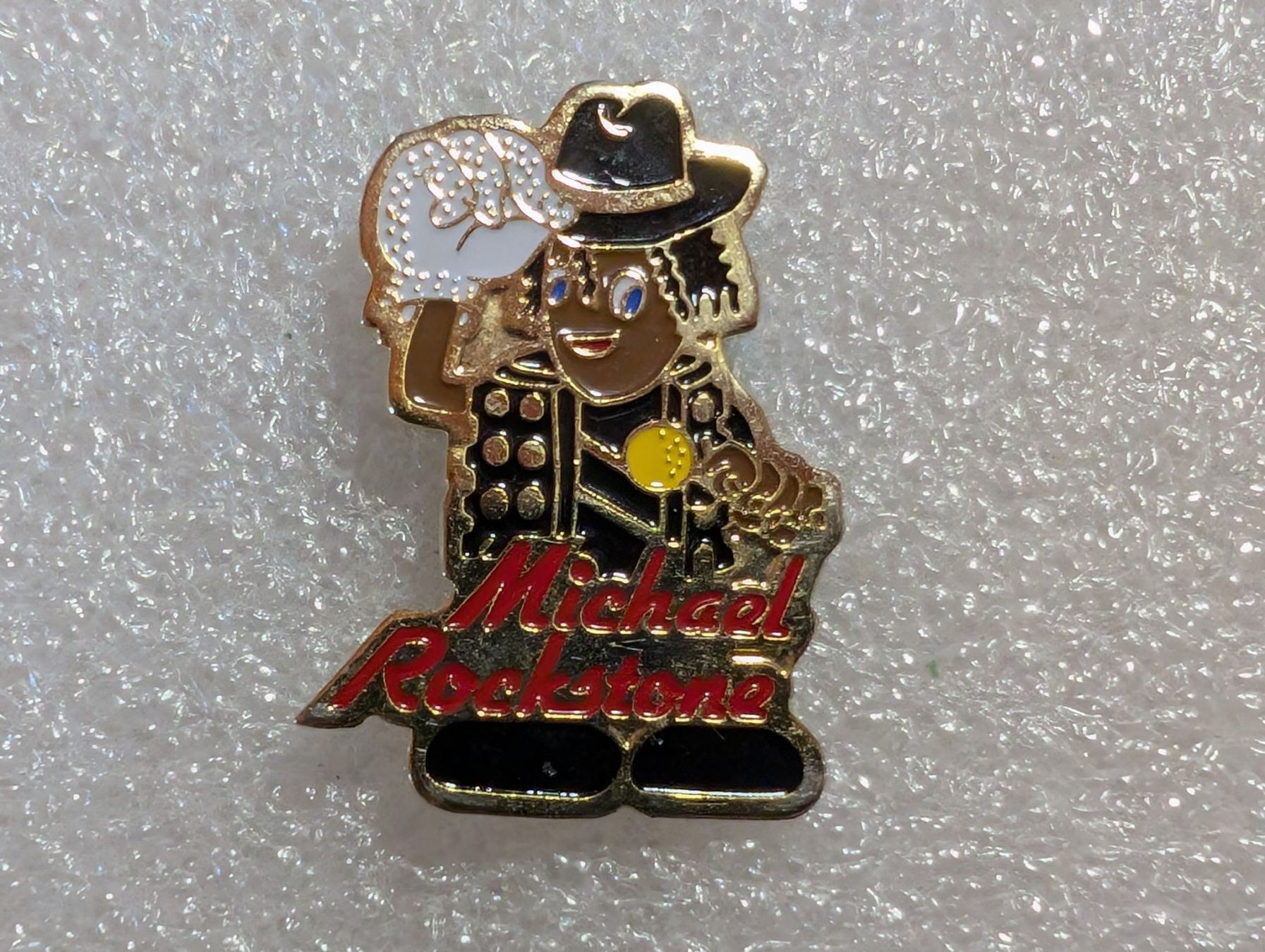 Placchette & Badge: Ansteckpin 280: Michael Rockstone – Usato da Oppligen venduto da Pin-Fall-Shop